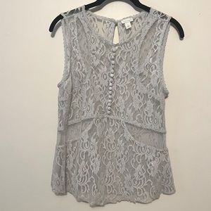 Hinge Light Dusty Blue Tank